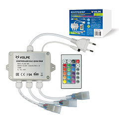 ULC-Q444 RGB WHITE Контроллер для управления светодиодными RGB ULS-5050 лентами 220В, 3 выхода