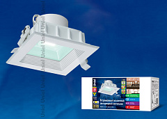 Светильник светодиодный Uniel Даунлайт 30Вт нейтральный белый 4200К прозрачный 220V