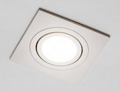 CAST 79 WHITE  светильник потолочный , алюминиевое литье, квадратный, поворотный, MR16,  белый