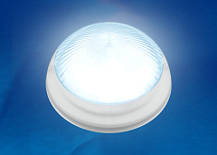 ULW-R05 12W/NW IP64 WHITE Светильник светодиодный влагозащищенный. Круг. 12Вт, 1200 Лм, Белый свет