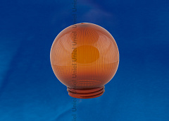 UFP-P150A BRONZE Рассеиватель призматический (с насечками) в форме шара для садово-парковых светильн